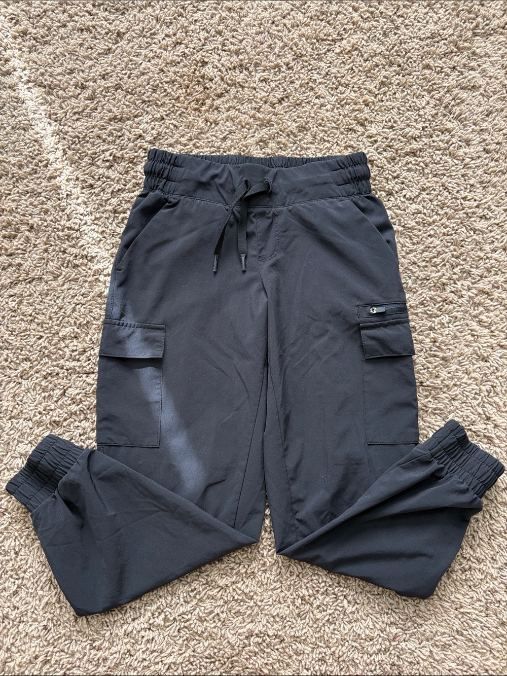 all in motion Black Cargo Jogger Pants for Kids